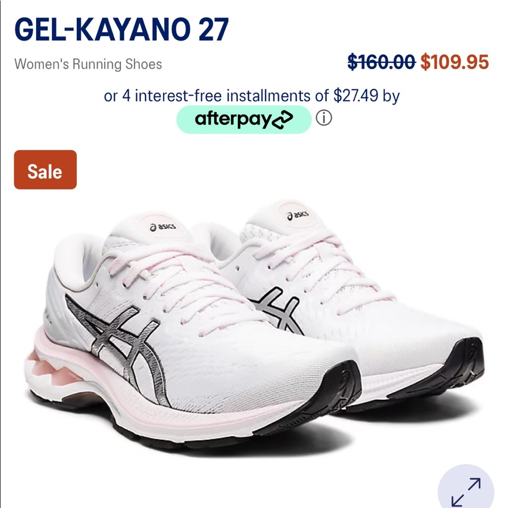 ASICS GEL-KAYANO 27 SIZE 9